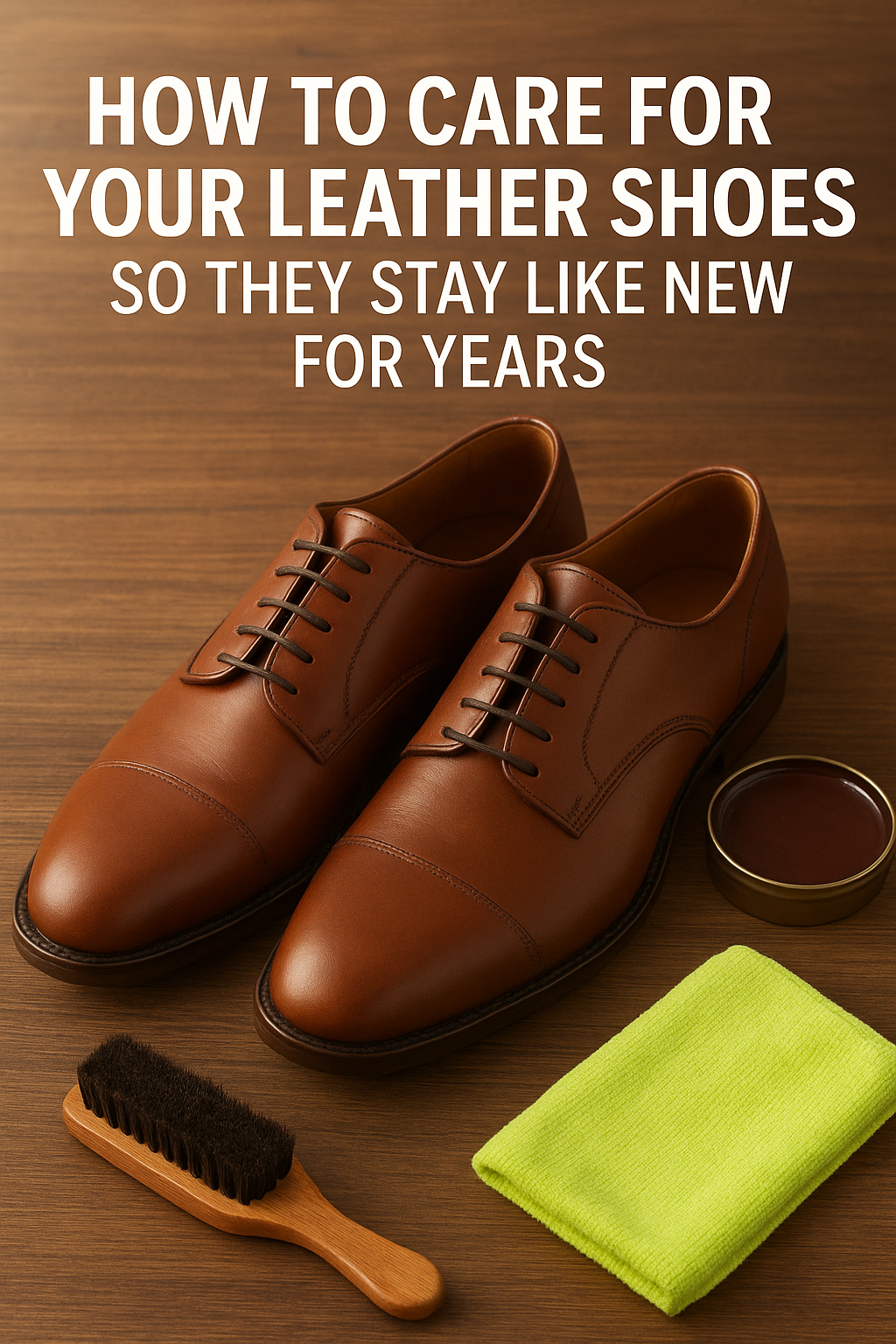 How to Care for Your Leather Shoes So They Stay Like New for Years