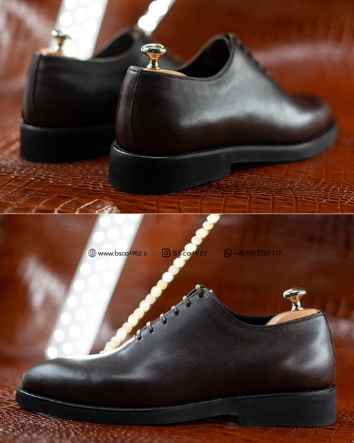 Classic Men's Shoes Model Code: 3030 Polished Genuine Leather Oxford EPR Sole – Brown