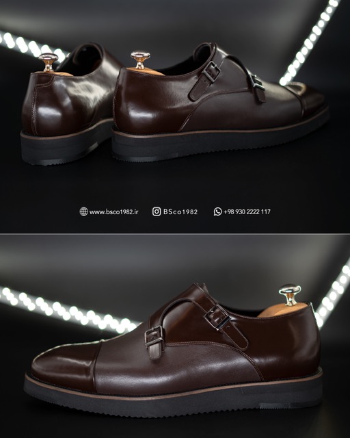 Classic Men's Shoes Model: 947 Oxford – Patent and Polished Natural leather Tunnelly Sole