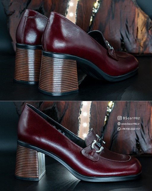  Classic Women's Shoes – Model 397 –  embossed genuine leather