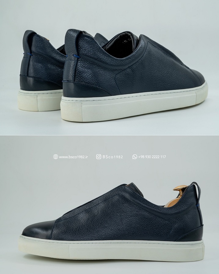 Men's Vans  – Code: 088 Embossed and Floater   Genuine Leather Sole: Rubber
