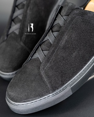 Men's Vans  – Code: 088 Full Suede Genuine Leather Rubber Sole