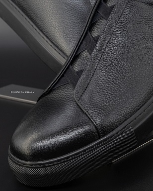 Men's Vans  – Code: 088 Floater Genuine Leather Rubber Sole