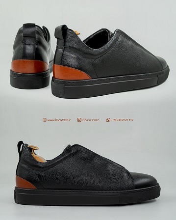 Men's Vans  – Code: 088 Floater and Embossed Genuine Leather Rubber Sole