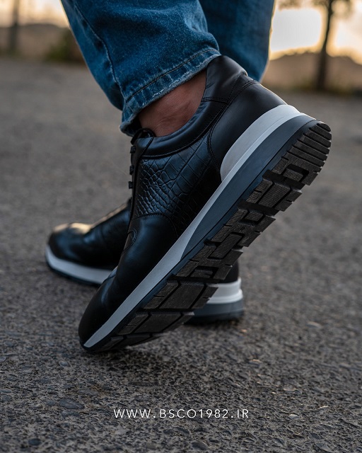  Sneakers – Model S0882 Croco-embossed and Nubuck Natural Leather Sole: Thermo