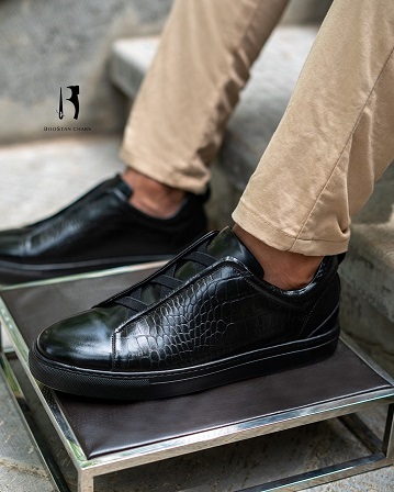 Men's Vans – Code: 087 Croco and Bradshaw Genuine Leather Rubber Sole