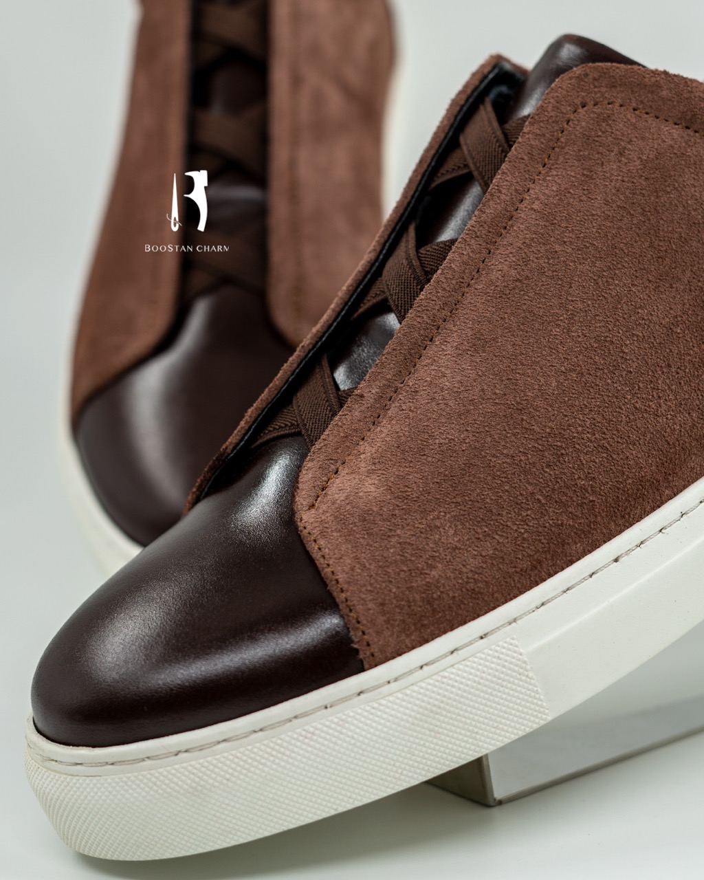  Men's Vans – Code: 087 Suede and Nubuck Genuine Leather Rubber Sole