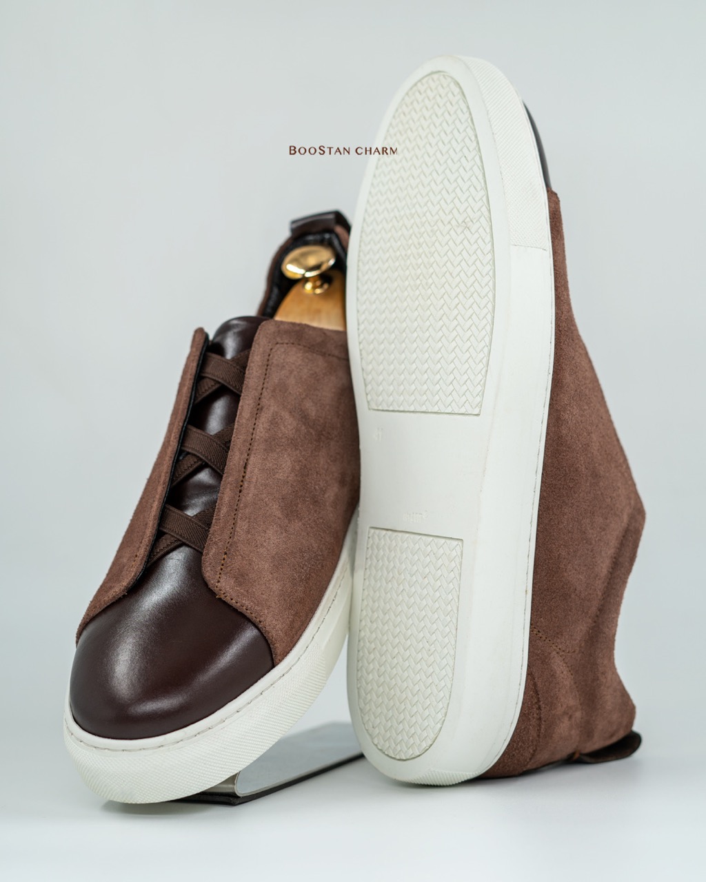  Men's Vans – Code: 087 Suede and Nubuck Genuine Leather Rubber Sole