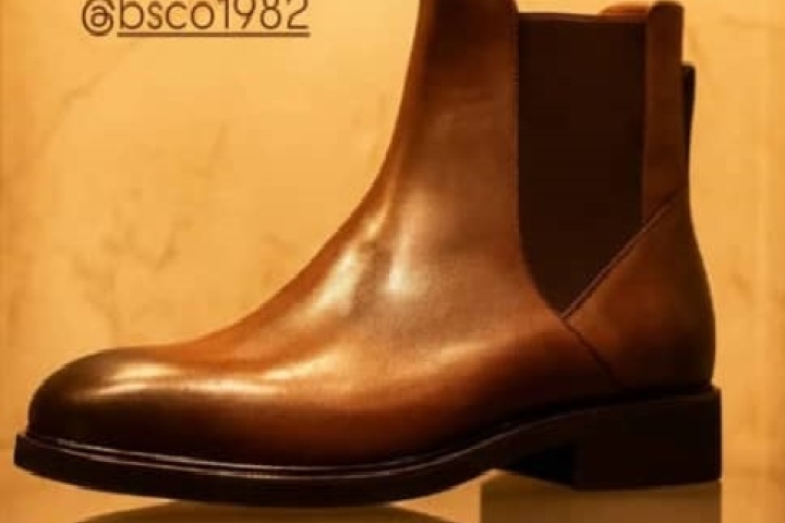 کفش چرم کاملا طبیعی کلاسیک